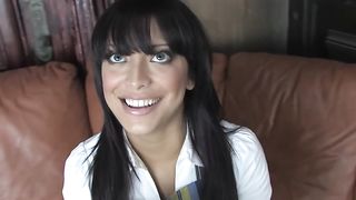 Audrianna Angel Starts Off With Road Head And Then Fucking With A Cum Ending!