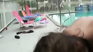 Bridgete Palmer Gets Sexy At A Pool Party!