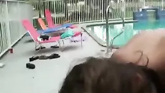 Bridgete Palmer Gets Sexy At A Pool Party!