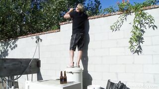 Kelly Klass Out On The Grass For A Hard Fucking!