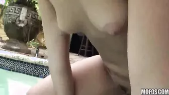 Lynn Love Has Sex At  Pool Party!