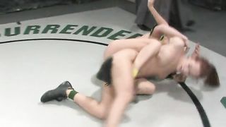 Smokie Flame Gets Pined Down By Ariel X!