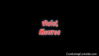 Violet Monroe Has Her Cuckold Help Her Fuck A Black Guy!