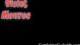 Violet Monroe Has Her Cuckold Help Her Fuck A Black Guy!