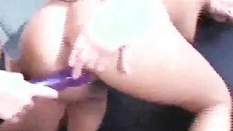 Ashley Jensen Letting Her GF Fuck Her With A Strap On!