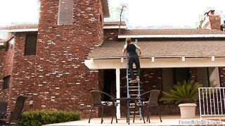 Allie Jordan Lets A Peeping Tom Fuck Her!