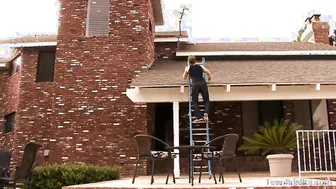 Allie Jordan Lets A Peeping Tom Fuck Her!