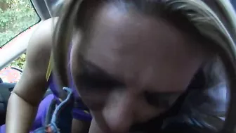 Megan Monroe Gives Great Road Head!