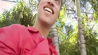 Stephani Moretti Giving A Miami Style Hand Job!