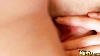 Sasha Yung Getting Fucked On A Bed Long And Hard!