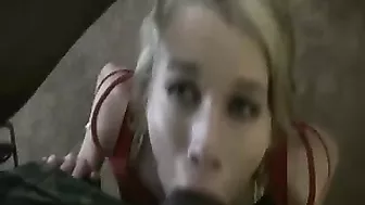 Aiden Aspen Gets Face Fucked By A Big Black Cock!