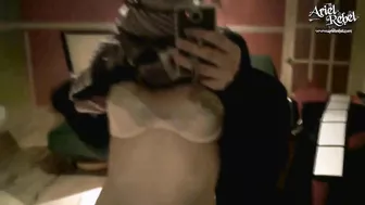 Ariel Rebel Self Shot Video, Panties!