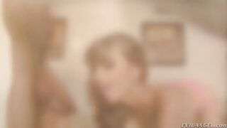 Riley Reid Making Love To A Cock With Her Mouth!