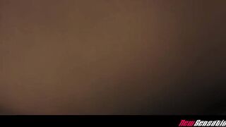 Riley Reid Hairy Pussy Gets Cumed On!