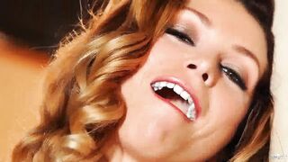 Heather Vandeven Rubbing Her Pussy Through Her Crotchless Panties!