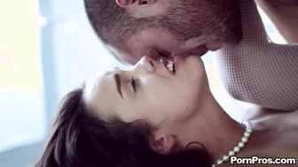 Dillion Harper In A Garter Belt And Stockings Doing Porn!