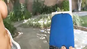 Ariella Ferrera Fucking The Pool Guy!