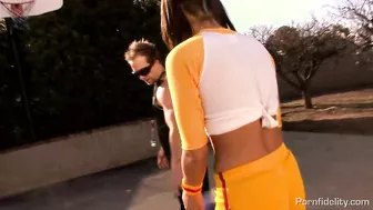 Tori Black Goes From Basketball To A Sexy Threesome!