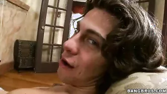 Bridgette B Jerks His Cock With Her Sexy Feet!