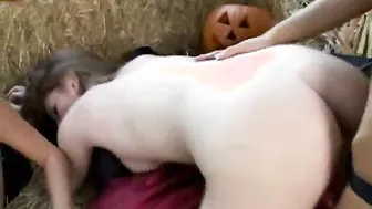 Faye Reagan Takes A Strap On!