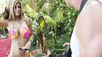 Kristal Summers Heads Indoors For A Cream Pie!