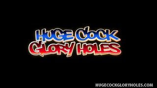 Darcy Tyler Gets An Interracial Cum Shot At The Glory Hole!