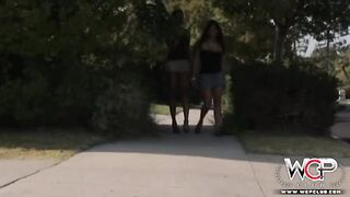 Bella Morietti And Victory Cross Are Both Fucked By A Big Black Cock!