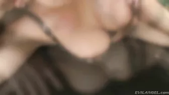 Natasha Vega Giving A Blowjob In Just Her Bra and Panties!