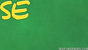 Natasha Vega Gets A Facial In A Classroom!