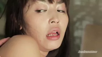 Marica Hase With A Bare Back Cock In Her Sexy Asian Back Door!