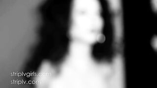 Zoe Voss Black And White Strip LV Girls Video!