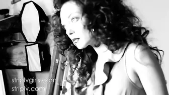 Zoe Voss Black And White Strip LV Girls Video!