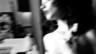 Zoe Voss Black And White Strip LV Girls Video!