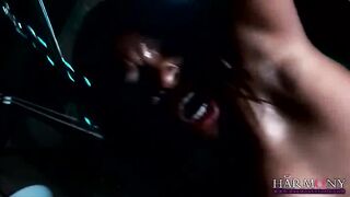 Jasmine Webb Has Her Asshole Fucked At A Swing Club!