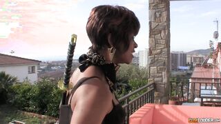 Jasmine Webb Fucking With Her Whore Paint On!