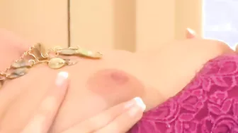 Veronica Saint Takes Off Her Bra and Panties For Us!