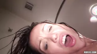 Audrey Rose Oiled Up And Having Sex At A Real Slut Party!