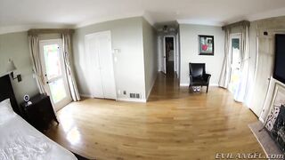 Alexis Monroe Sucks A Cock In While In Her Blue String Bikini!