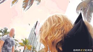 Alexis Monroe Fucking On A City Street Corner!