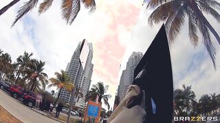 Alexis Monroe Fucking On A City Street Corner!