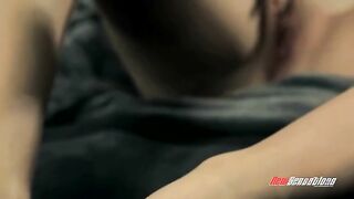 Lilly Banks Is All Alone Rubbing Her Shaved Pussy!