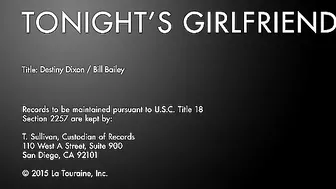 Tonight Let Destiny Dixon Be Your Girlfriend!