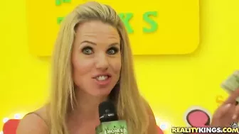 Janelle James Gets Oiled Up For Some Hard Cash!