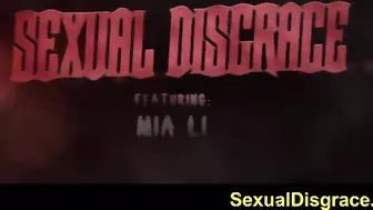 Mia Li Is Fucked And Cumed On While All Tied Up!