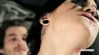 Karmen Karma Getting Fucked With Her Panties On!