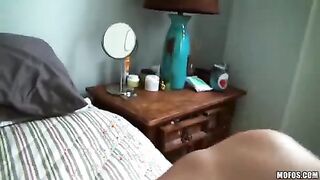 Natalie Lust Has Sex In Just Her Lace Bra And Panties!