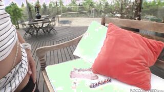 Samia Duarte Stripping And Masturbating For Rocco Siffredi!