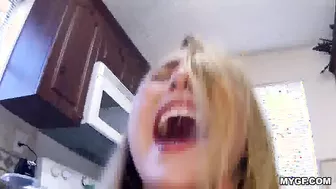 Carter Cruise Is The Kinda Girl Friend That Will Fuck You In Her Moms Kitchen!