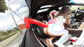 Alexis Rodriguez Dildo And Road Head Video!