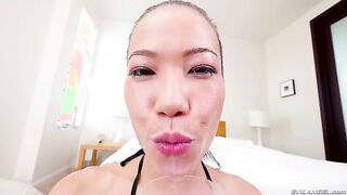 Kalina Ryu Is Really Into Cock Sucking!